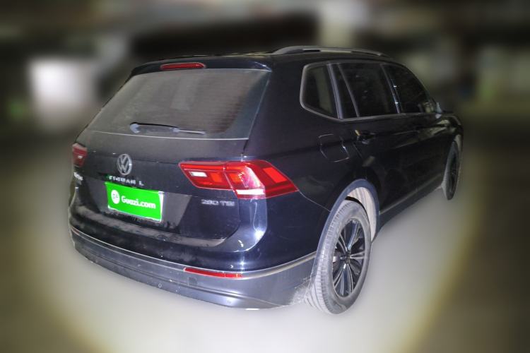 Used Volkswagen Tiguan L 2021 280TSI Automatic Two-Wheel Drive Smart Edition Rear Right 45 Deg