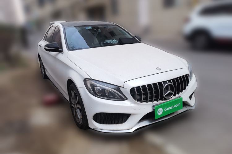 Used Mercedes-Benz C-Class 2015 C 180 L Sport Edition Front Right 45 Deg