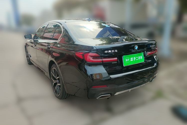 Used BMW 5 Series 2022 Restyled 530Li Luxury Edition M Sport Package Rear Left 45 Deg