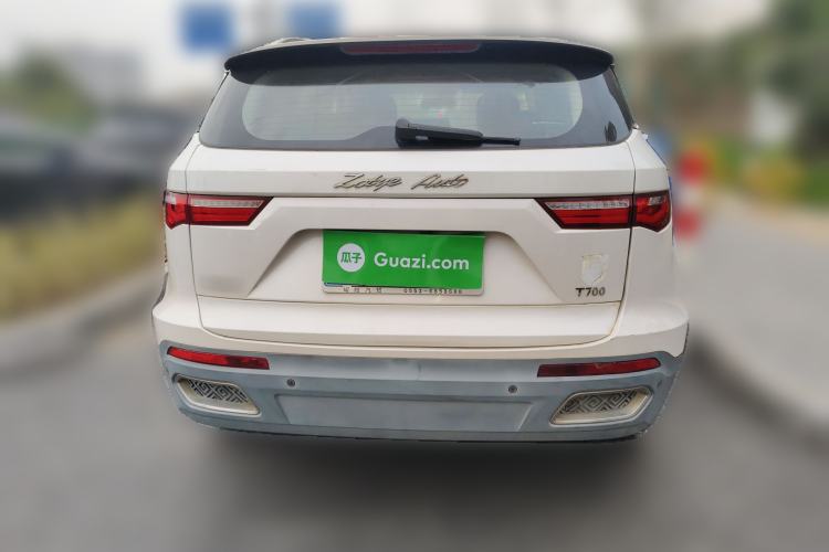 Used Zotye T700 2017 1.8T Dual-Clutch Luxury Model
