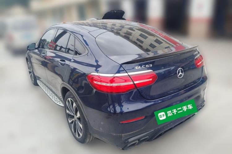 Used Mercedes-Benz GLC Coupe 2018 GLC 260 4MATIC Coupe SUV Rear Left 45 Deg