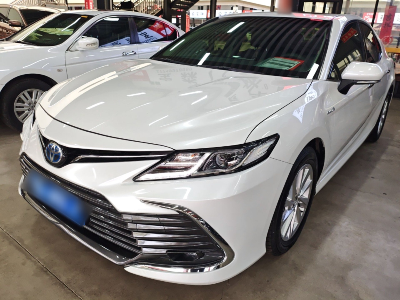 تحت مقدمة السيارة