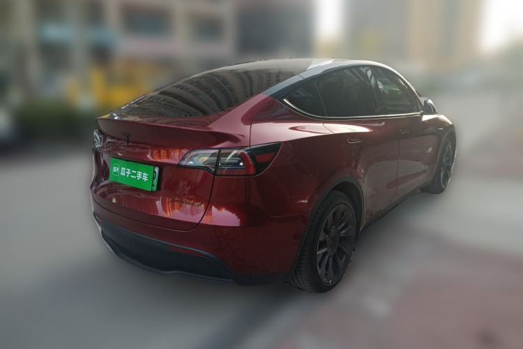 Used Tesla Model Y 2024 Rear-Wheel-Drive Version Rear Right 45 Deg