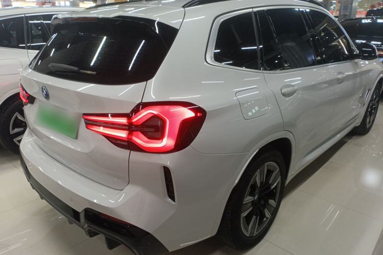 Used BMW iX3 2022 Updated Leading Version Rear Right 45 Deg