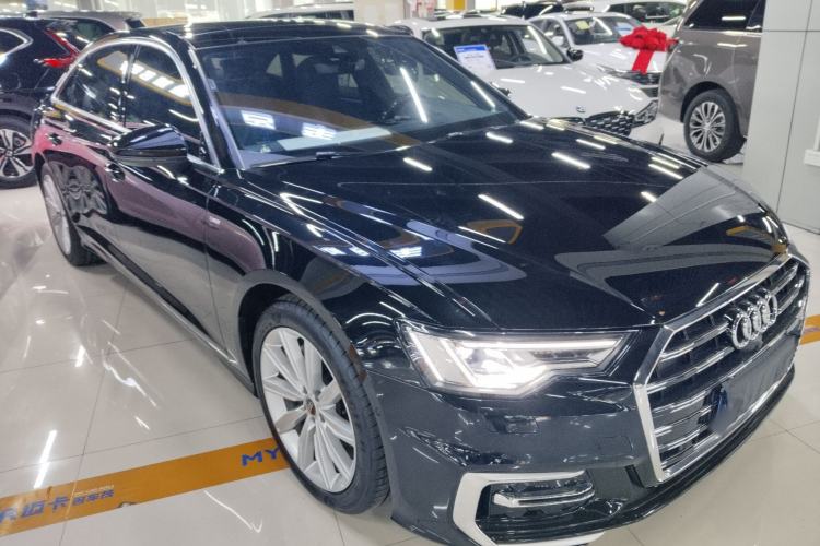 Used Audi A6L 2023 Revised 45 TFSI Prestige Dynamic Edition Front Right 45 Deg