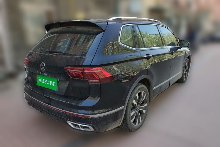 Used Volkswagen Tiguan L 2023 330TSI Automatic Two-Wheel Drive R-Line Flagship Edition Rear Right 45 Deg