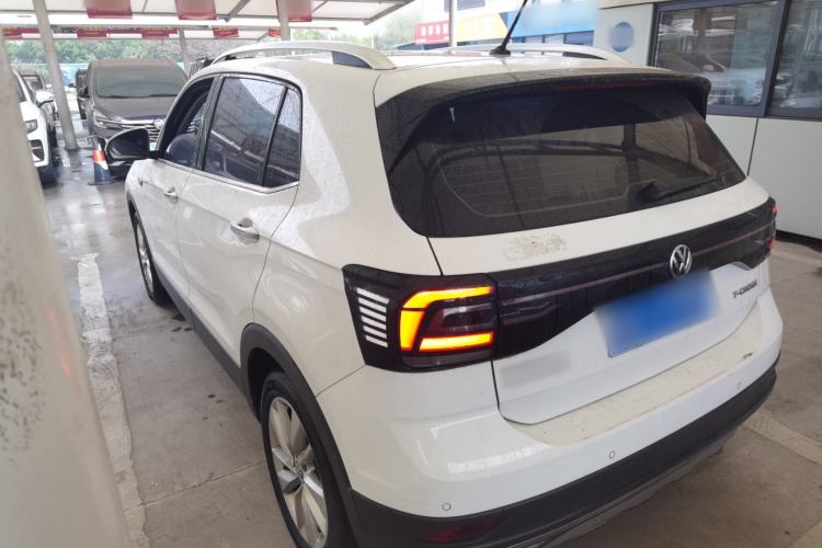 Used Volkswagen T-Cross 2019 1.5L Automatic Comfort Edition Rear Left 45 Deg