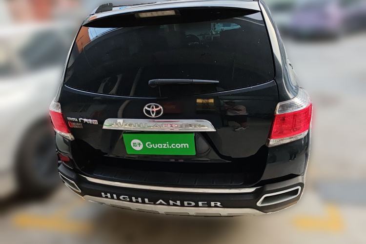 Used Toyota Highlander 2013 2.7L Two-Wheel Drive 7-Seater Zijin Edition Rear