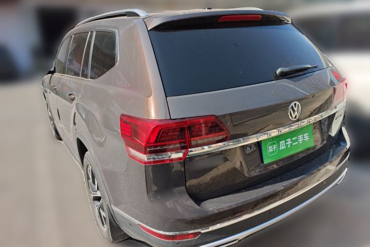 Used Volkswagen Teramont 2017 380TSI Four-Wheel Drive Luxury Edition Rear Left 45 Deg