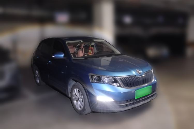 Used Skoda Kamiq 2018 1.5L Automatic Standard Version China V Emission Standard Front Right 45 Deg