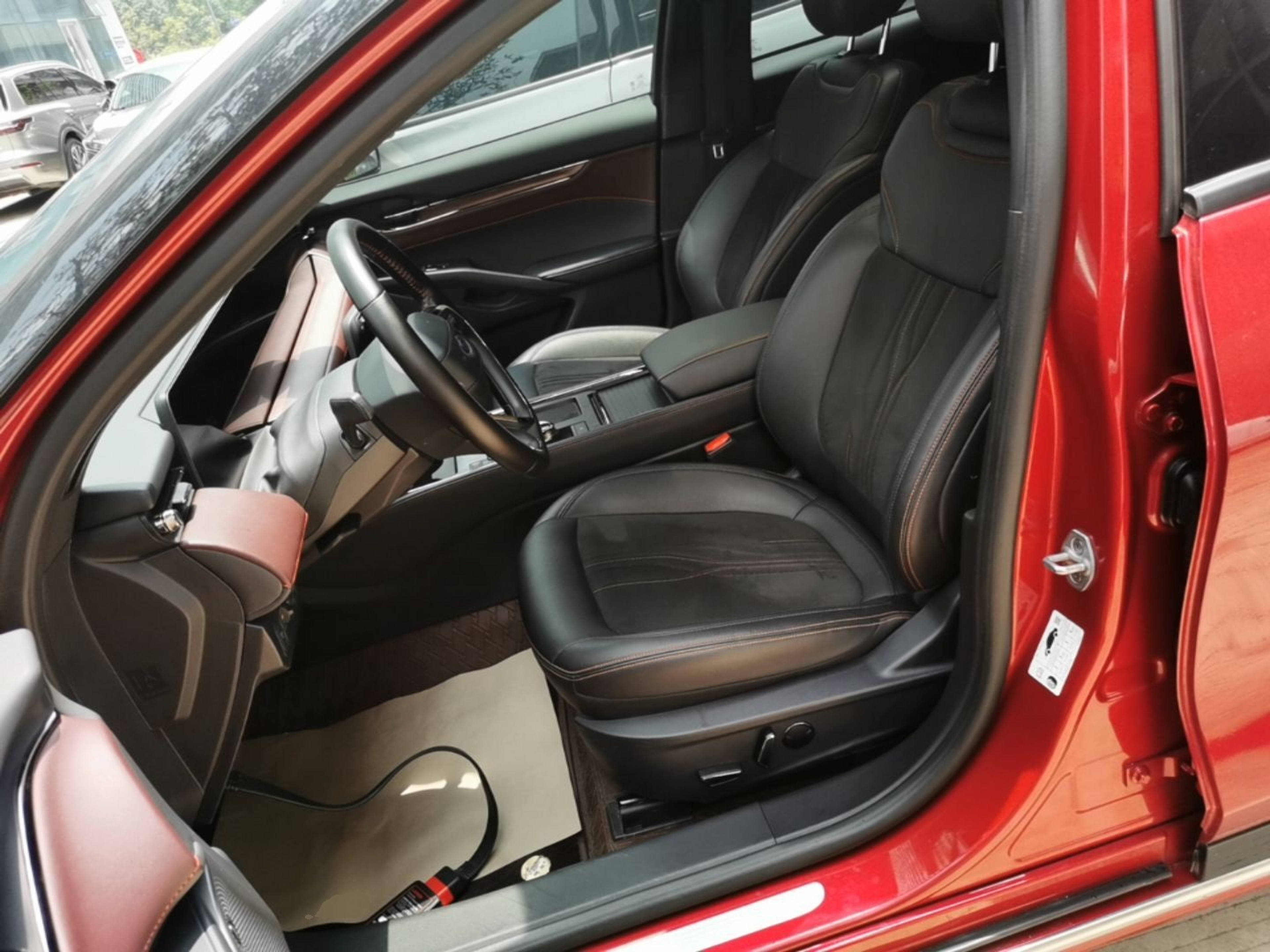 Avant de la voiture