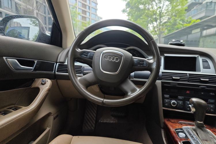Used Audi A6L 2009 2.4L Luxury Edition Steering Wheel