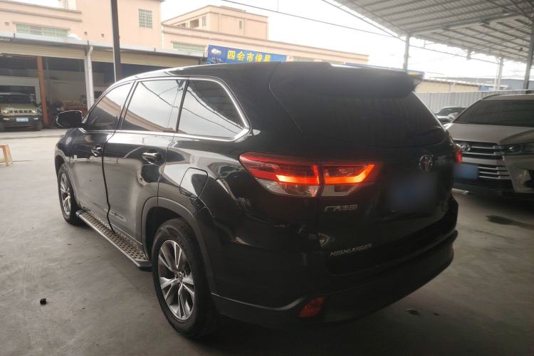 Used Toyota Highlander 2018 2.0T Two-Wheel Drive Elite Version 5 Seats China VI Standard Rear Left 45 Deg