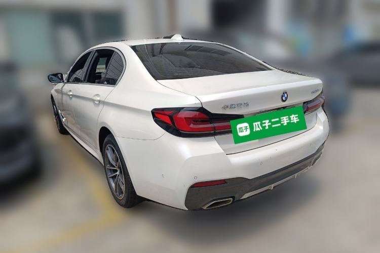Used BMW 5 Series 2021 525Li M Sport Package Rear Left 45 Deg