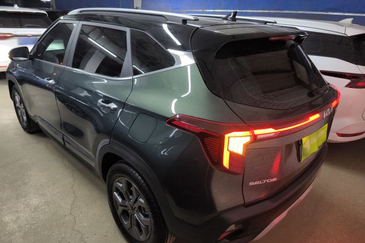 Used Kia Seltos 2023 1.5L CVT Luxury Edition Rear Left 45 Deg