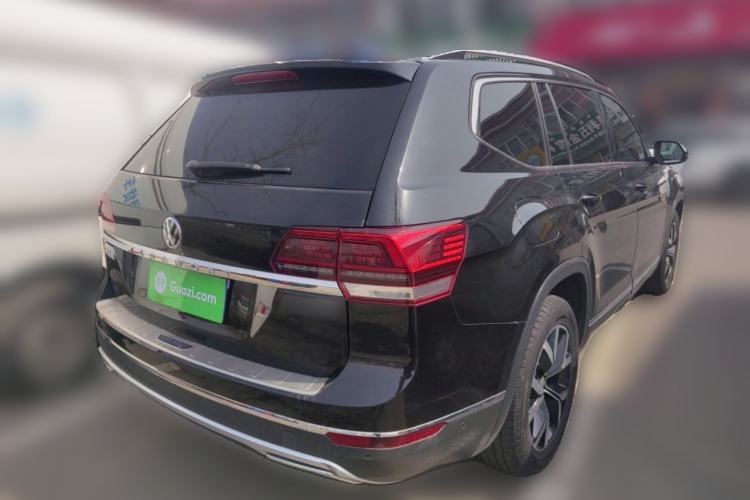 Used Volkswagen Teramont 2019 380TSI Four-Wheel Drive Luxury Version China V Standard Rear Right 45 Deg