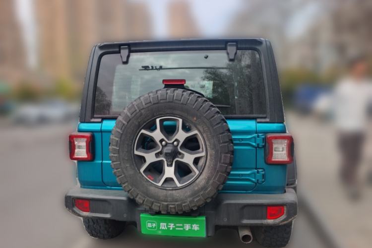 Used Jeep Wrangler 2019 2.0T Rubicon Four-Door Version China VI Emission Standard Rear