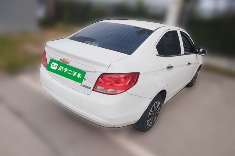 Used Chevrolet Sail 2015 Sail 3 1.3L Manual Warm Edition Rear Right 45 Deg