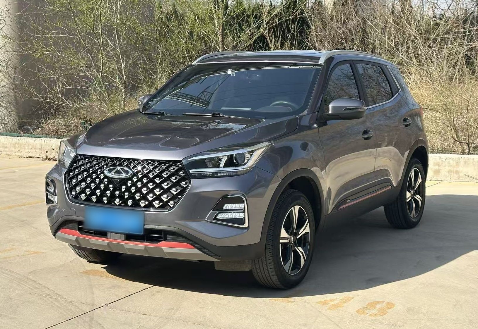 Parte inferior delantera