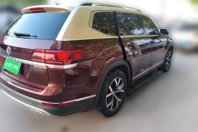 Used Volkswagen Teramont 2020 380TSI Four-Wheel Drive Luxury Version China VI Standard Rear Right 45 Deg