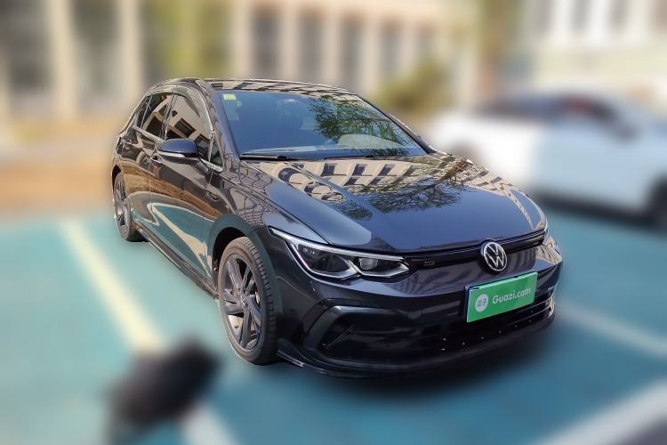 Used Volkswagen Golf 2021 280TSI DSG R-Line Front Right 45 Deg