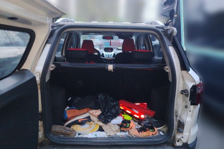 Used Ford EcoSport 2013 1.5L Automatic Prestige Model Trunk