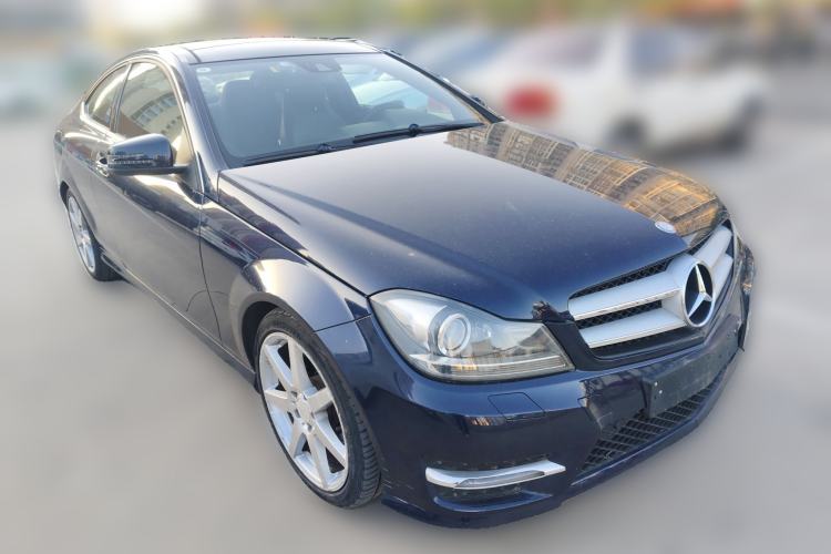 Used Mercedes-Benz C-Class 2013 C 180 Coupe Front Right 45 Deg