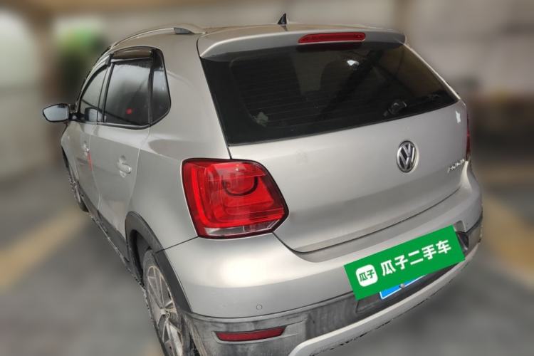 Used Volkswagen Polo 2012 1.6L Cross Polo Automatic Transmission Rear Left 45 Deg