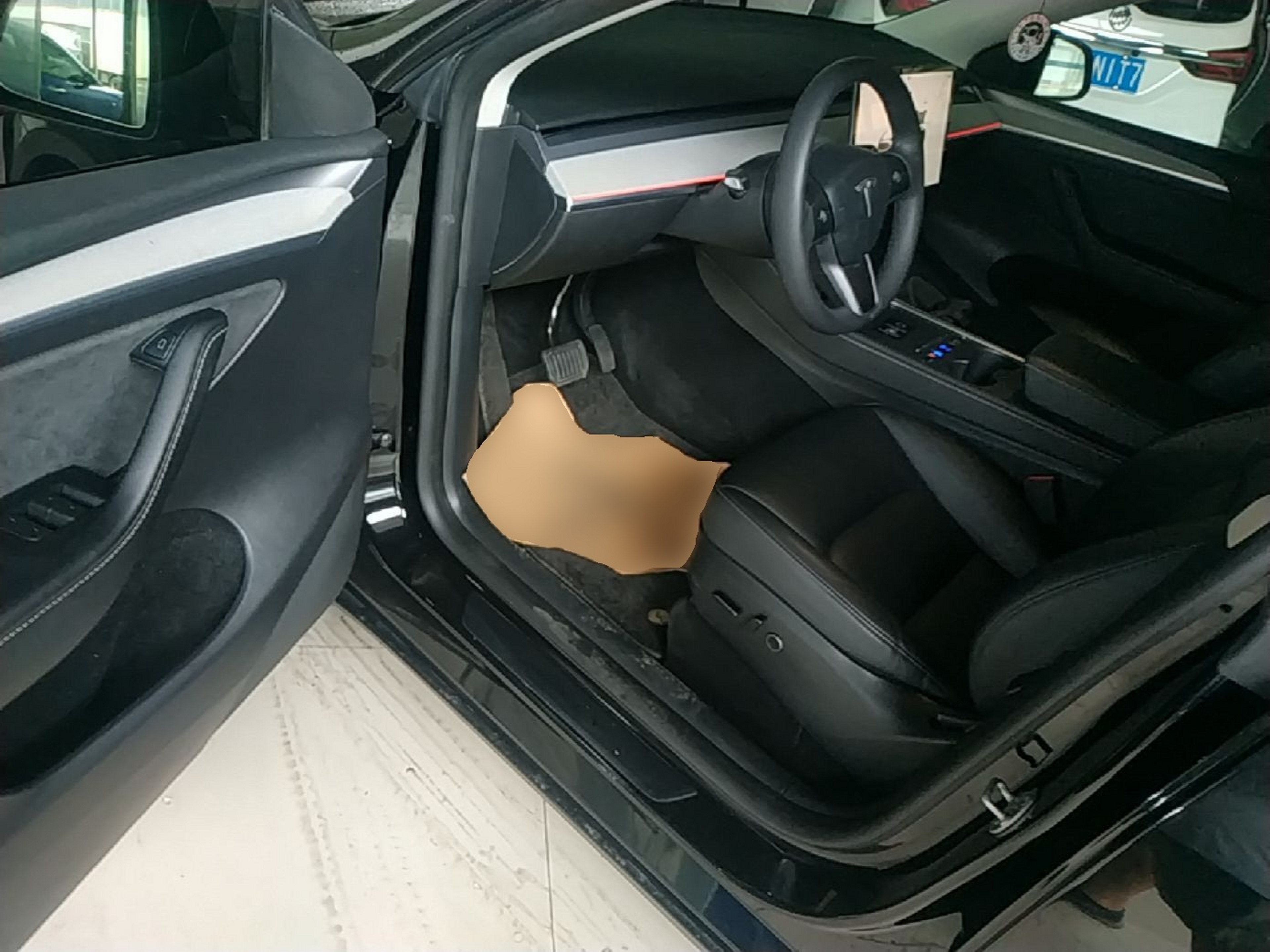 Avant de la voiture