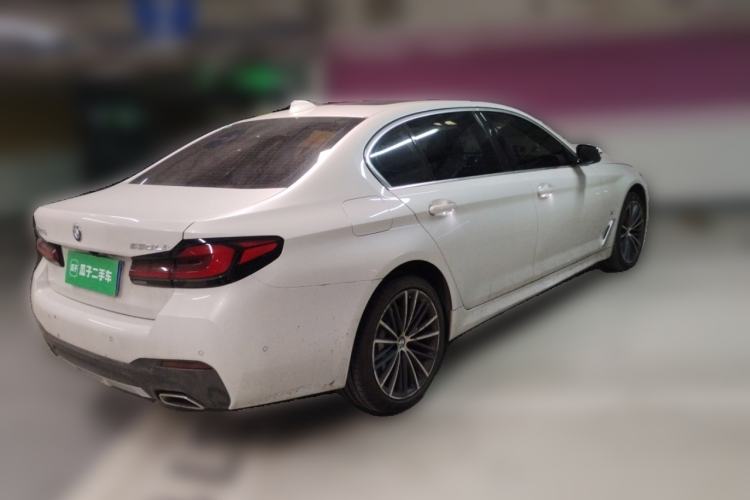 Used BMW 5 Series 2023 530Li Leading Model M Sport Package Rear Right 45 Deg