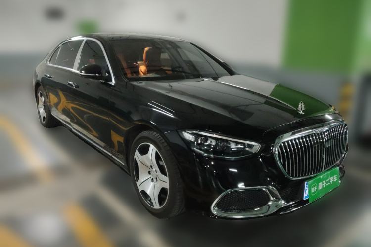 Used Mercedes-Benz Maybach S-Class 2021 S 480 4MATIC Front Right 45 Deg