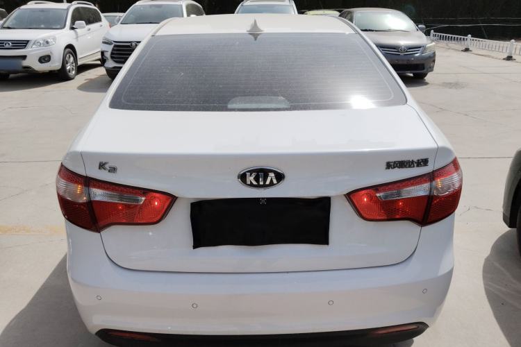 Used Kia K2 2012 Sedan 1.4L MT GLS Commemorative Edition Rear