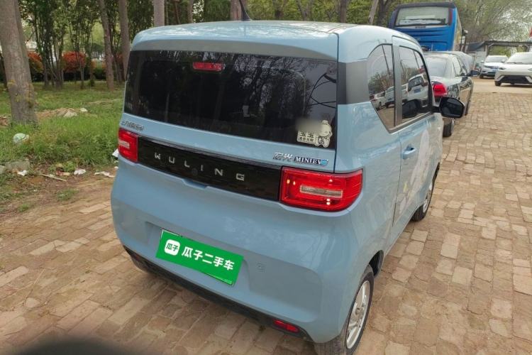 Used Wuling Hongguang MINIEV 2020 Enjoyment Model Lithium Iron Phosphate Rear Right 45 Deg