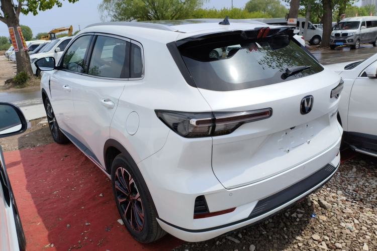 Used CHANGAN CS55PLUS PHEV 2025 Smart New Blue Whale 125km Battleship Edition Rear Left 45 Deg