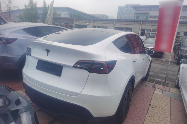 Used Tesla Model Y 2022 Revised Version Long-Range All-Wheel Drive Rear Right 45 Deg