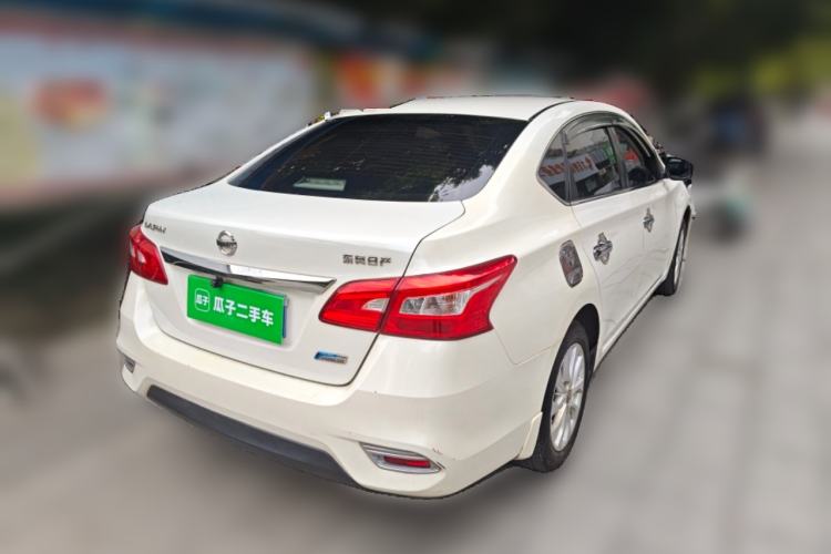 Used Nissan Sylphy 2019 1.6XV CVT Smart Connect Luxury Edition China VI Standard Rear Right 45 Deg