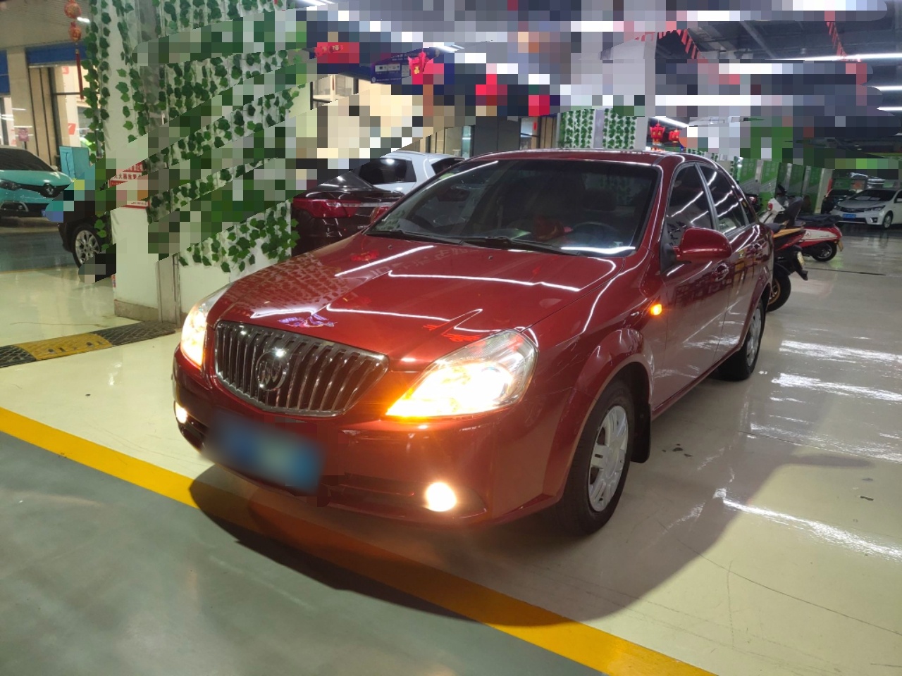 Parte inferior delantera