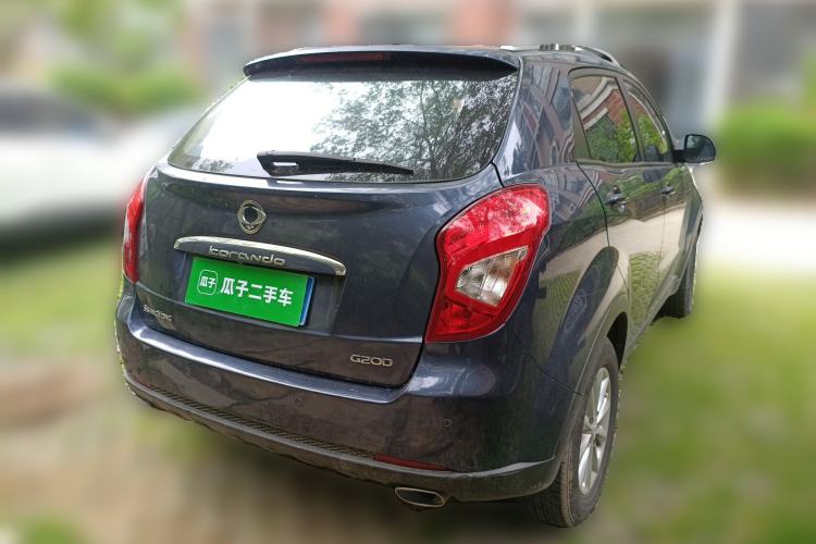 Used SsangYong Korando 2013 2.0L Gasoline Two-Wheel Drive Automatic Elite Edition Rear Right 45 Deg