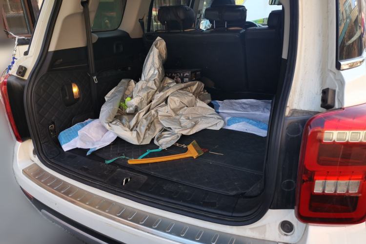 Used GAC Trumpchi GS8 2017 320T Four-Wheel Drive Luxury Smart Connectivity Version (7 Seats) Trunk