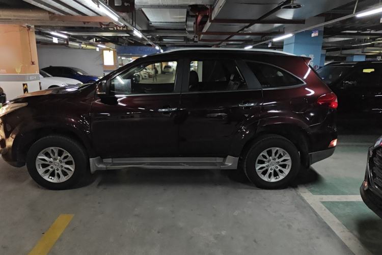 Used JMC Yusheng S350 2016 2.0T Automatic Two-Wheel Drive Gasoline Luxury Version with Sunroof 5 Seats