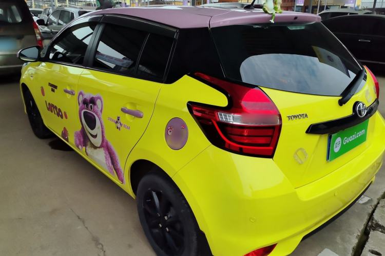 Used Toyota YARiS L Zhi Xuan 2016 Revised 1.5E CVT Charming Edition Rear Left 45 Deg