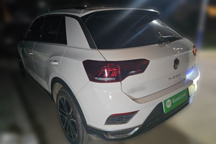 Used Volkswagen T-ROC 2021 280TSI DSG Two-Wheel Drive Luxury Smart Connectivity Version Rear Left 45 Deg