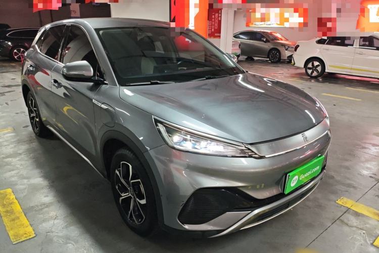 Used BYD Yuan PLUS 2023 Champion Edition 510KM Leading Model Front Right 45 Deg