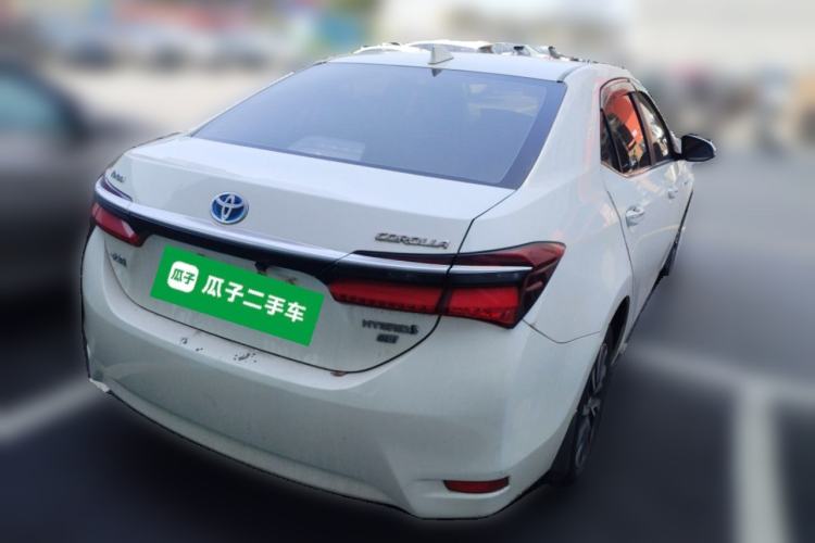 Used Toyota Corolla 2017 Revised Dual-Engine 1.8L E-CVT Leading Edition Rear Right 45 Deg