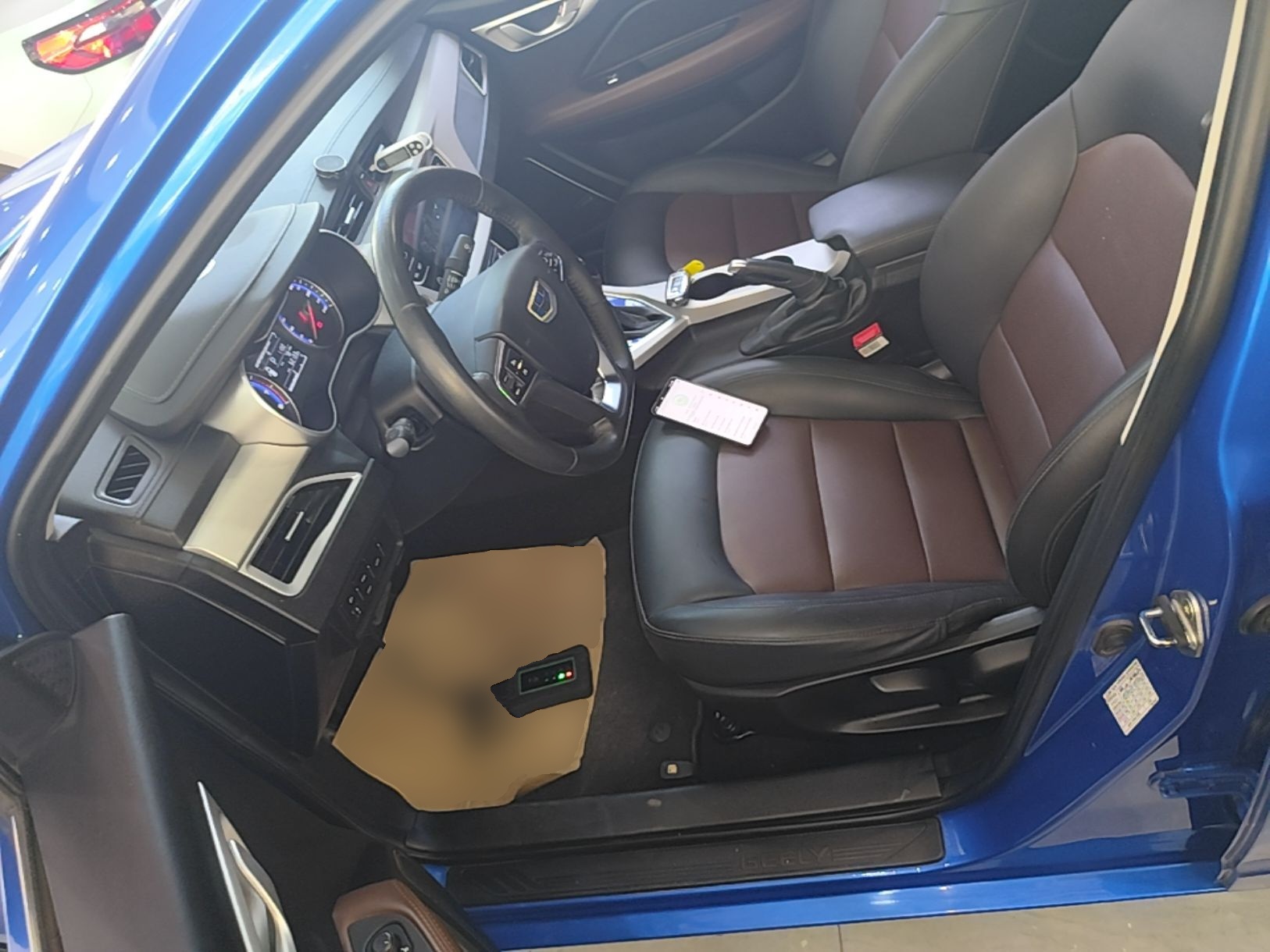 Avant de la voiture