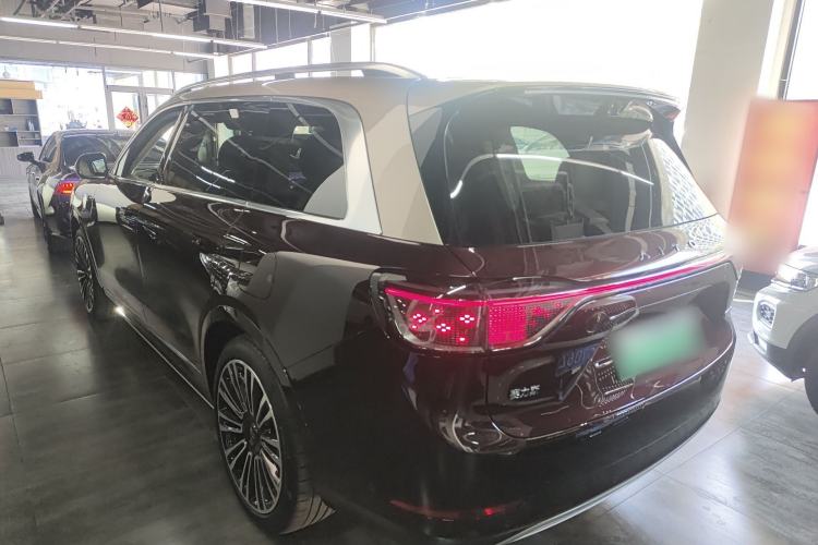 Used Hima AITO M9 2025 Extended-Range Ultra Version 52 kWh 6-Seater Rear Left 45 Deg