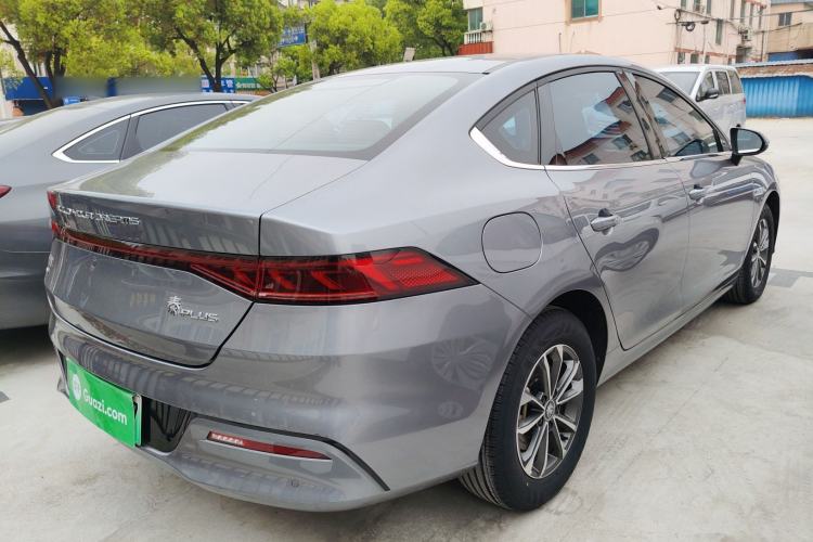 Used BYD Qin PLUS 2024 HONOR Edition DM-i 55KM Leading Model Rear Right 45 Deg