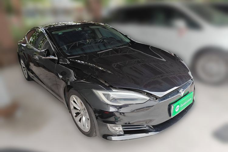 Used Tesla Model S 2015 S 85D Front Right 45 Deg