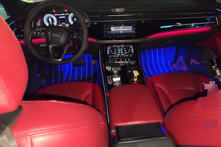 Used Audi Q7 2020 55 TFSI quattro Black Warrior Exclusive Edition Center Console