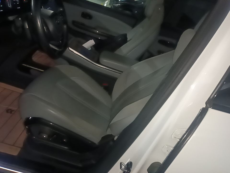 A primeira fila do carro